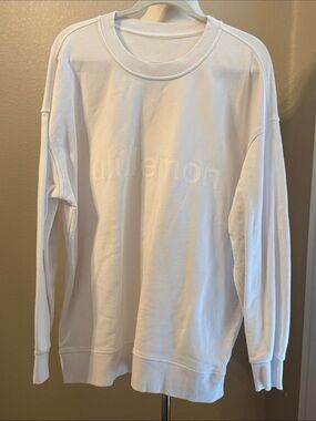 lululemon athletica women’s Crewneck Sweatshirt - White